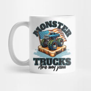 Monster Trucks Are My Jam Mug